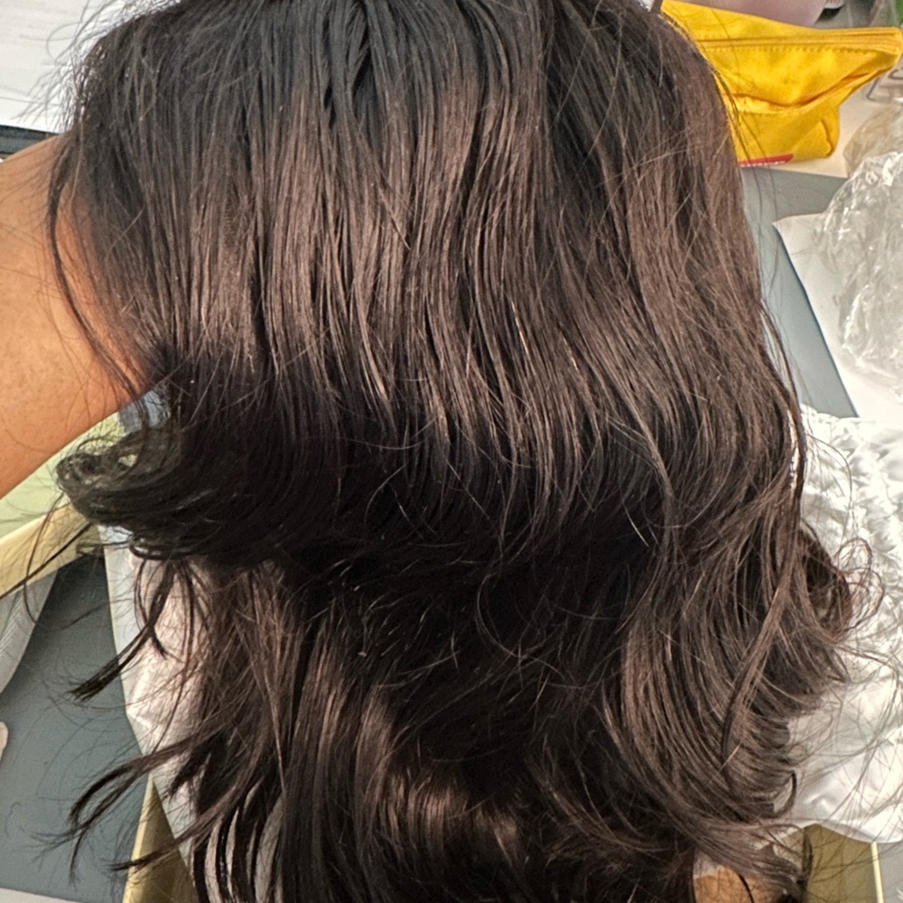 Luxurious Black Human Hair Wig